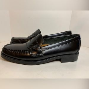 G.H. Bass & Co. Black Leather Penny Loafers